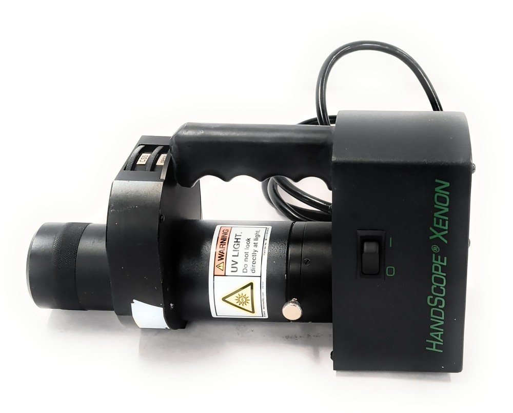 Spex HandScope Xenon HSX-5000 Forensic Light Source w/ Accessories & Power