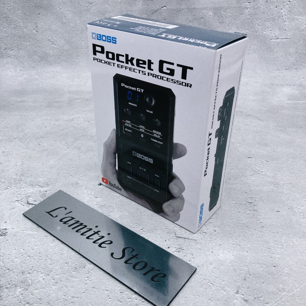 BOSS Pocket Gt Pocket Effects Processor Tone Studio Bluetooth USB PocketGt Japan