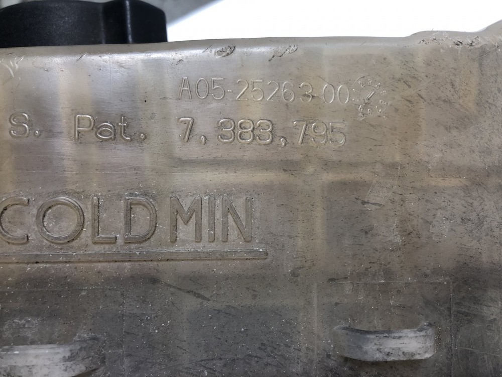 2011 Freightliner CASCADIA Plastic Radiator Overflow Bottle