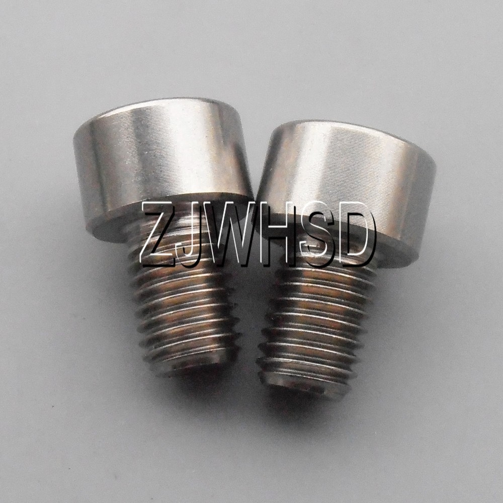 2pcs M7 x 10 mm Ti Titanium Screw Bolt Allen Hex Socket Cap Head