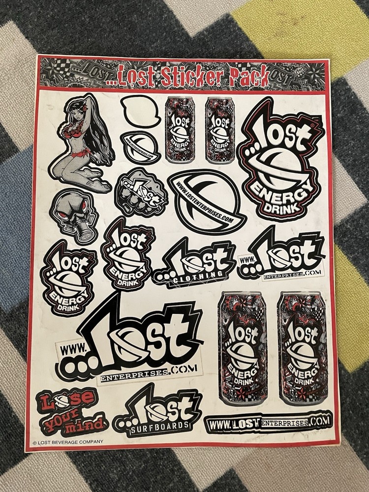 Lost Beverage Company Sticker Pack