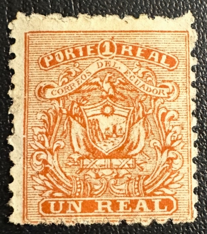 Exuador Stamp #10 Mint-NG 1872 Issue