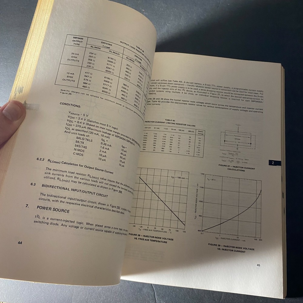 Texas Instruments, The Bipolar Microcomputer Components Data Book, Vintage 1977