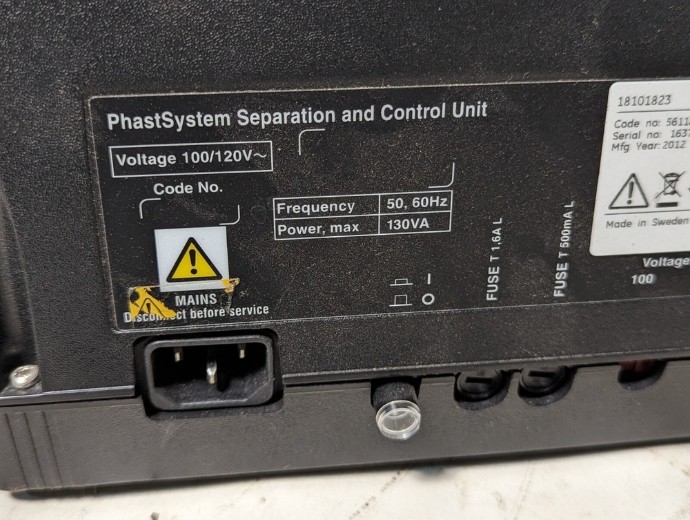 GE PhastSystem Separation and Control Unit 56118591, Development Unit 56118593