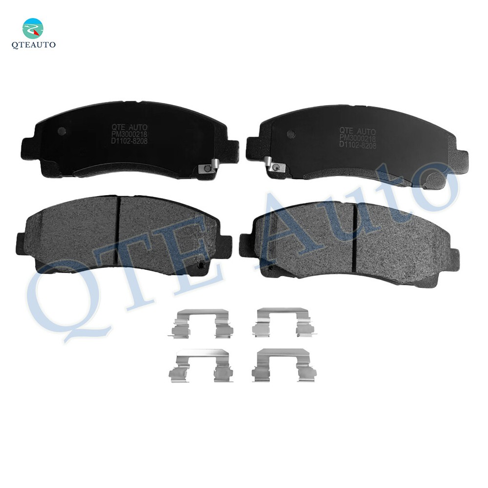 Front Ceramic Brake Pad Kit For 2009-2014 Acura TL