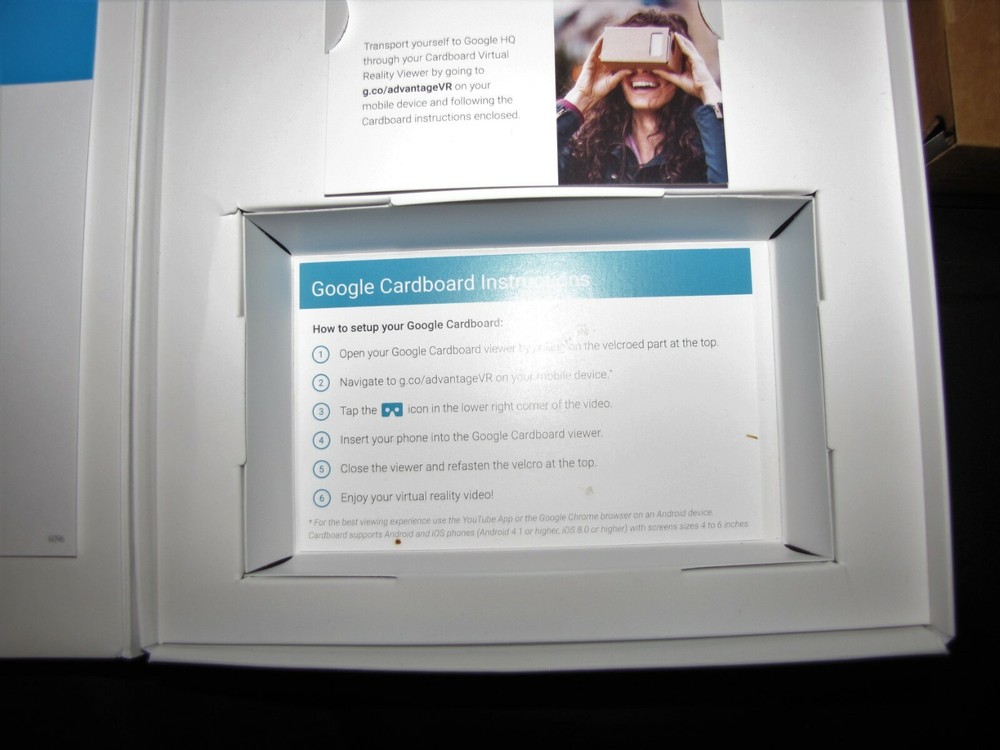 Google Cardboard Virtual Reality Viewer