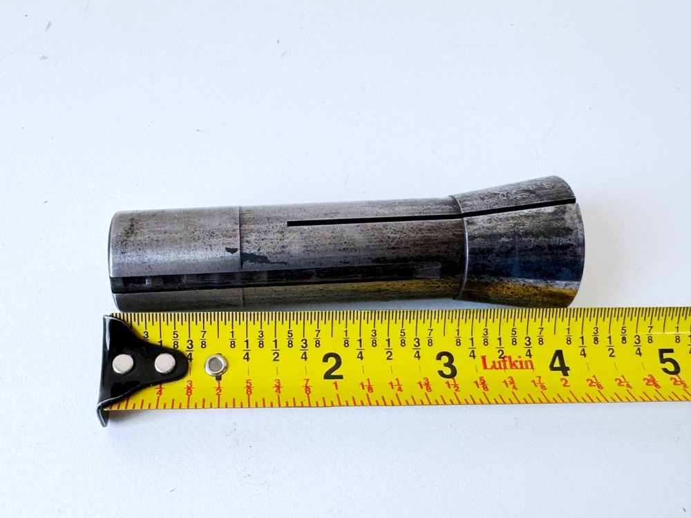 PHASE II 5/16" R8 Round Collet Internal Threads .3125"