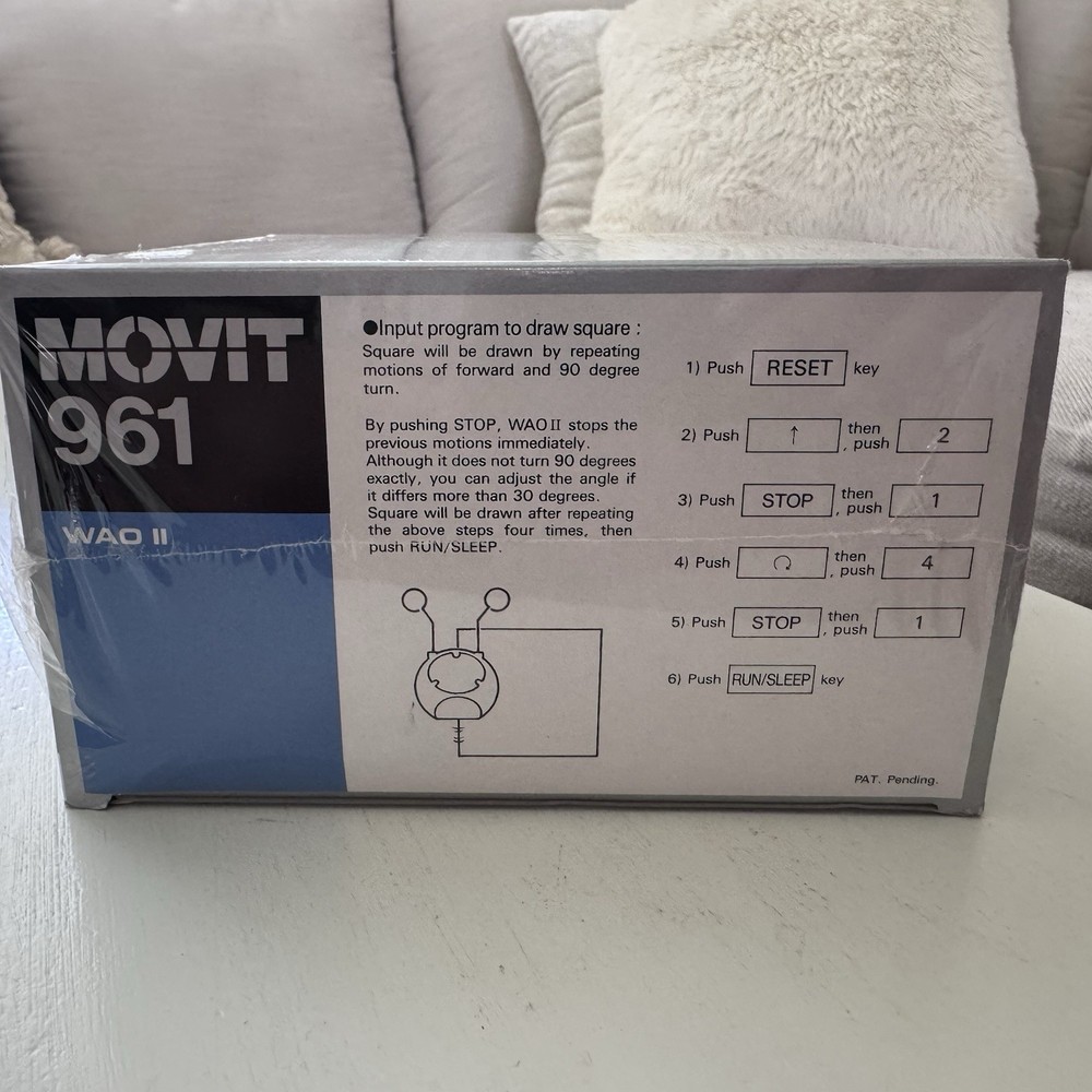 Movit - 961 WAO II Microcomputer Robot NEW Sealed
