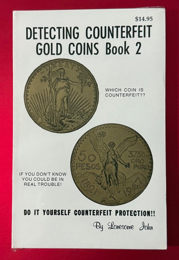 DETECTING GOLD COINS REFERENCE BOOK VOLUME OR BOOK 2 STILL SHRINK WRAPPED