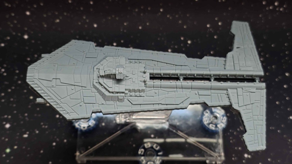 Star Wars Armada ONAGER-class Star Destroyer 7” Raw Unpainted 16k 3D