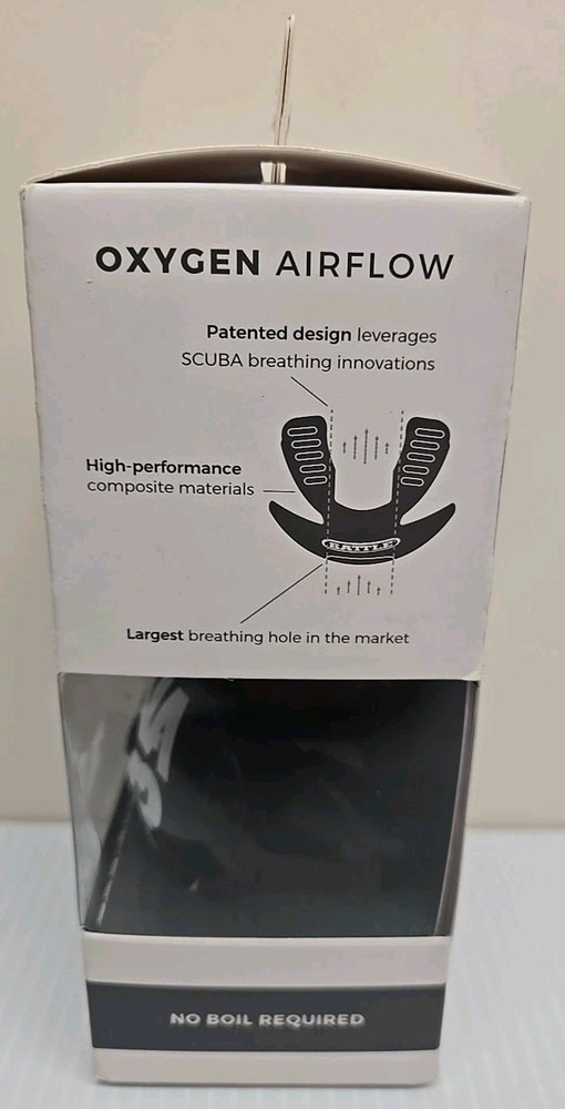 Battle Sports Predator Oxygen Lip Protector Mouthguard with Strap