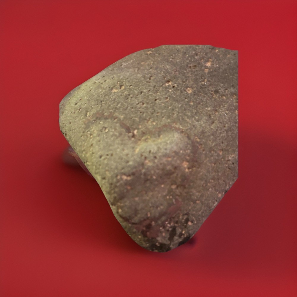 Rock With Natural Heart Shape