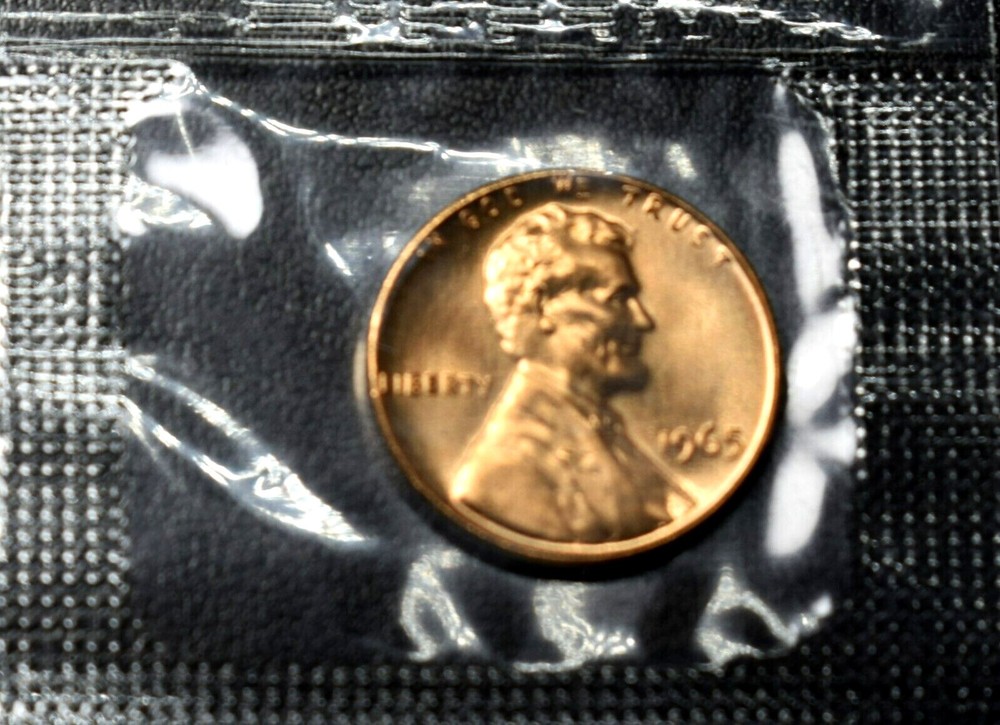1965 Lincoln Cent Penny SMS