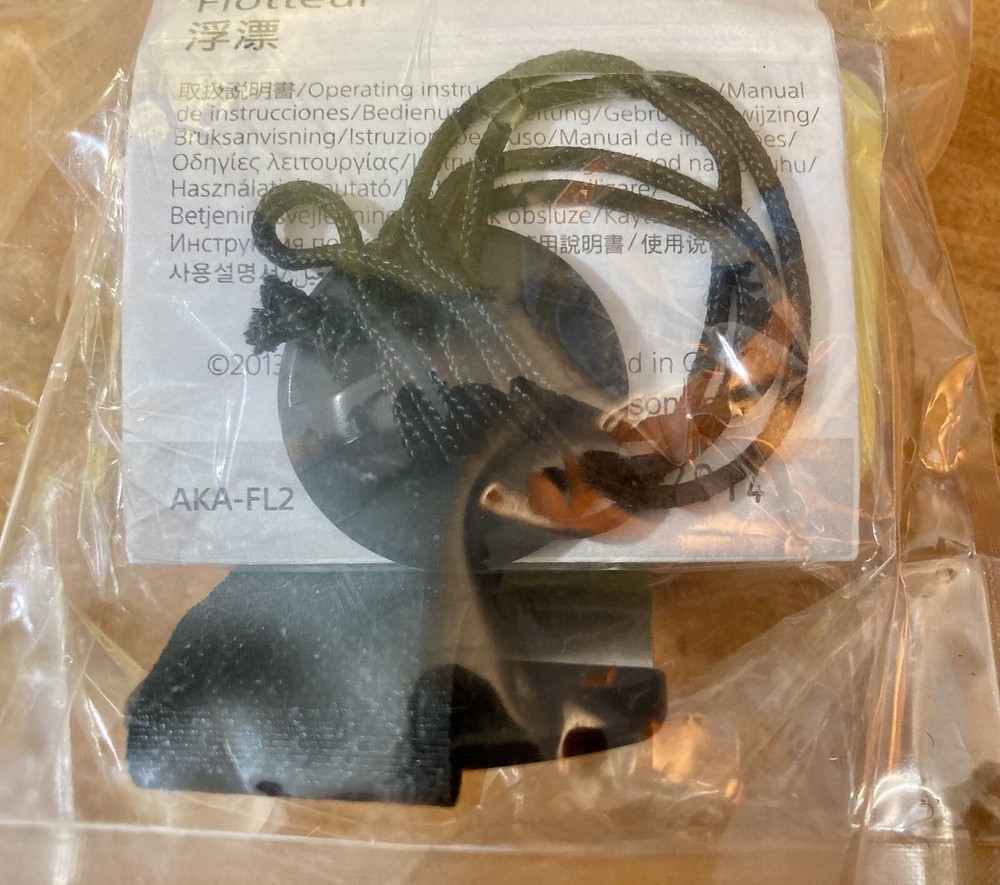 Sony Floatation Attachment Band for Camera AKA-FL2 Float Yellow
