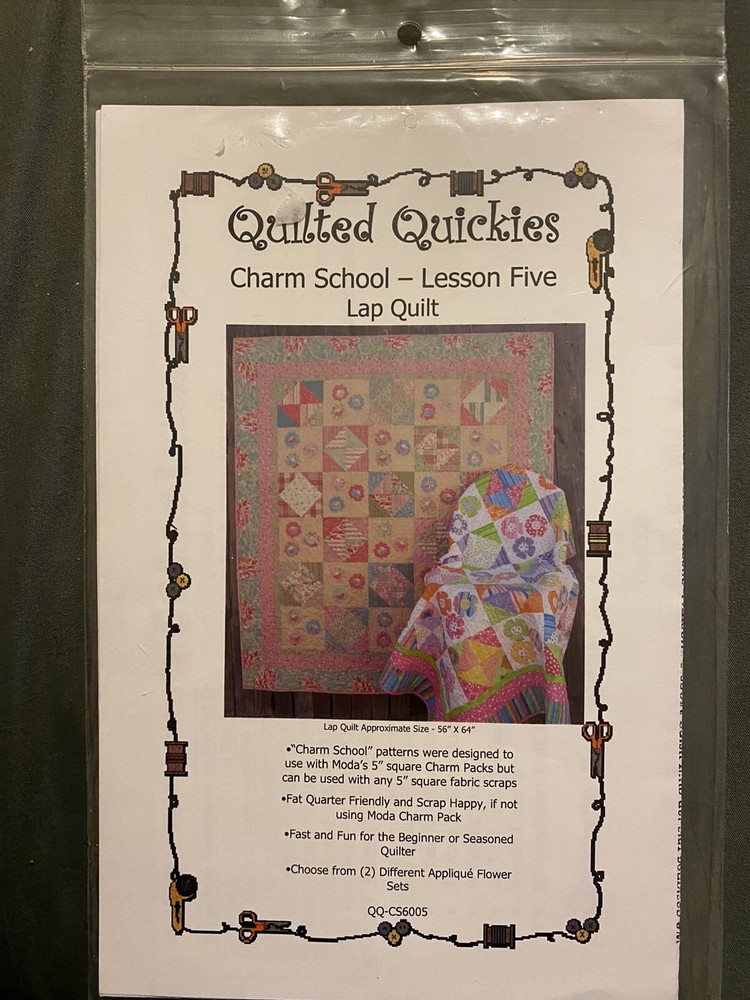 Quilting & pillow patterns lot of 3