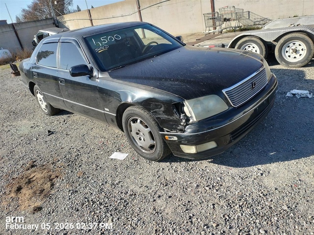 LEFT BLK ROCKER PANEL MOULDING OEM 2000 LEXUS LS400