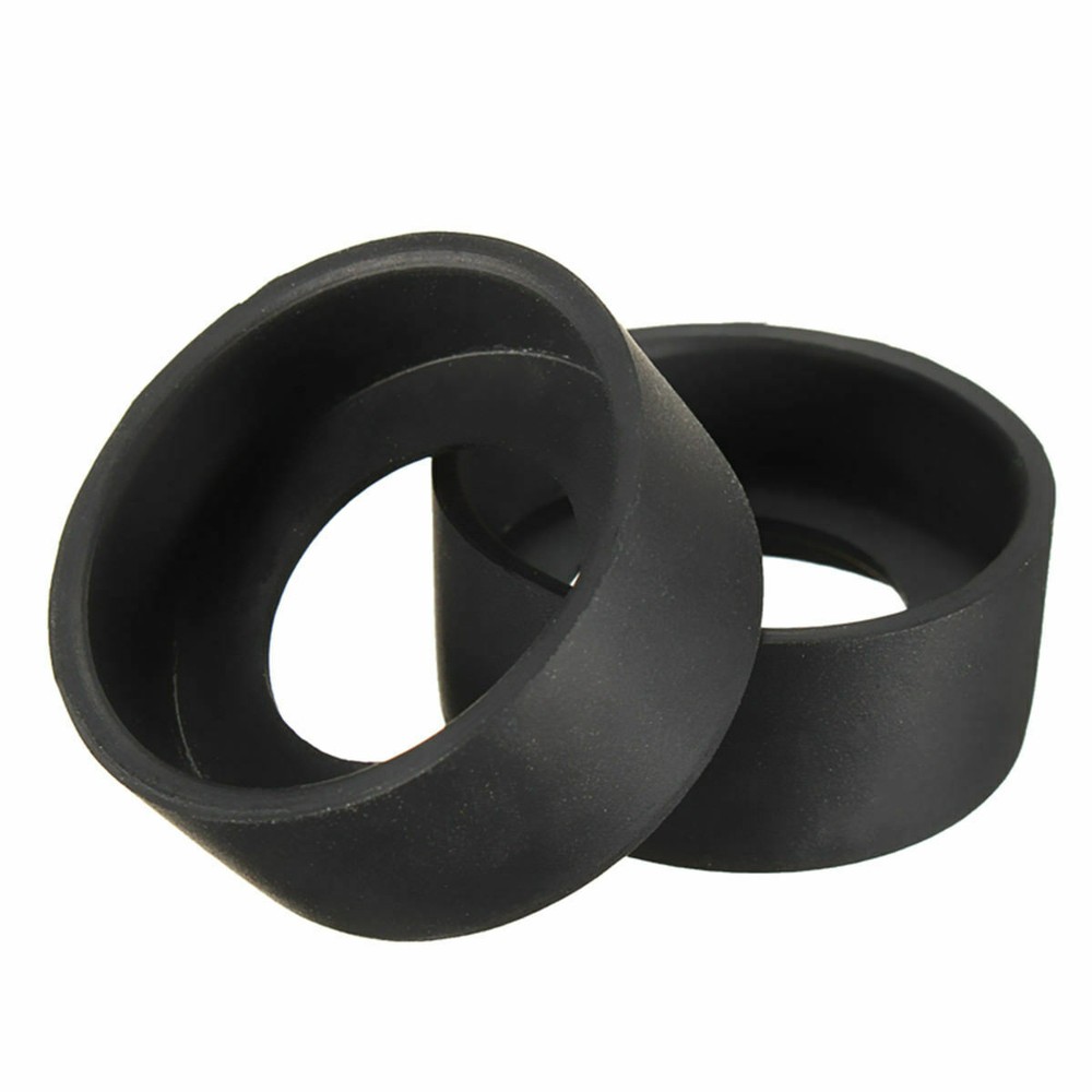 2PCS 29-30mm Microscope Eyepiece Eye Shield Rubber Eye Guards Binocular Eye Cups