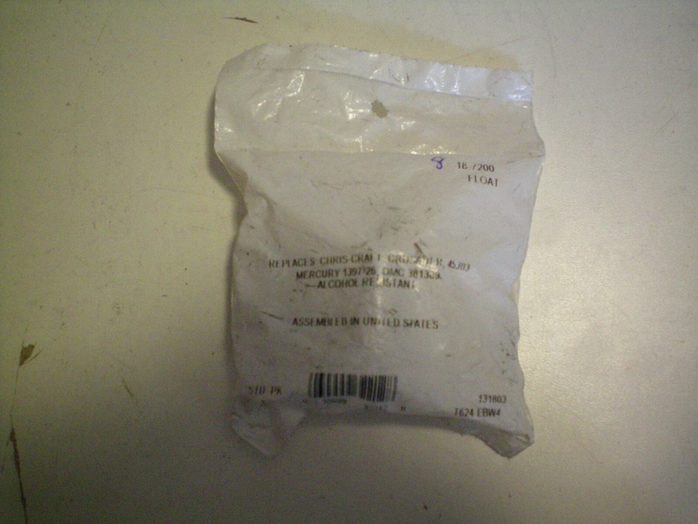 SIERRA #18-7200  FLOAT,  FREE FREIGHT