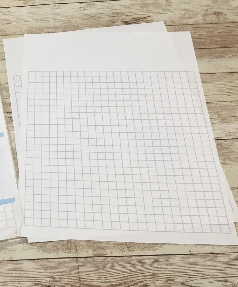 Grid Sheets- Handwriting Practice Paper For Children - 30 Sheets