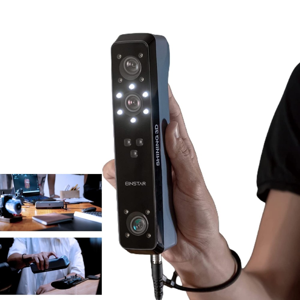 Shining3D Einstar Handheld Color 3D Scanner w/ Scanning Software for 3D Printer