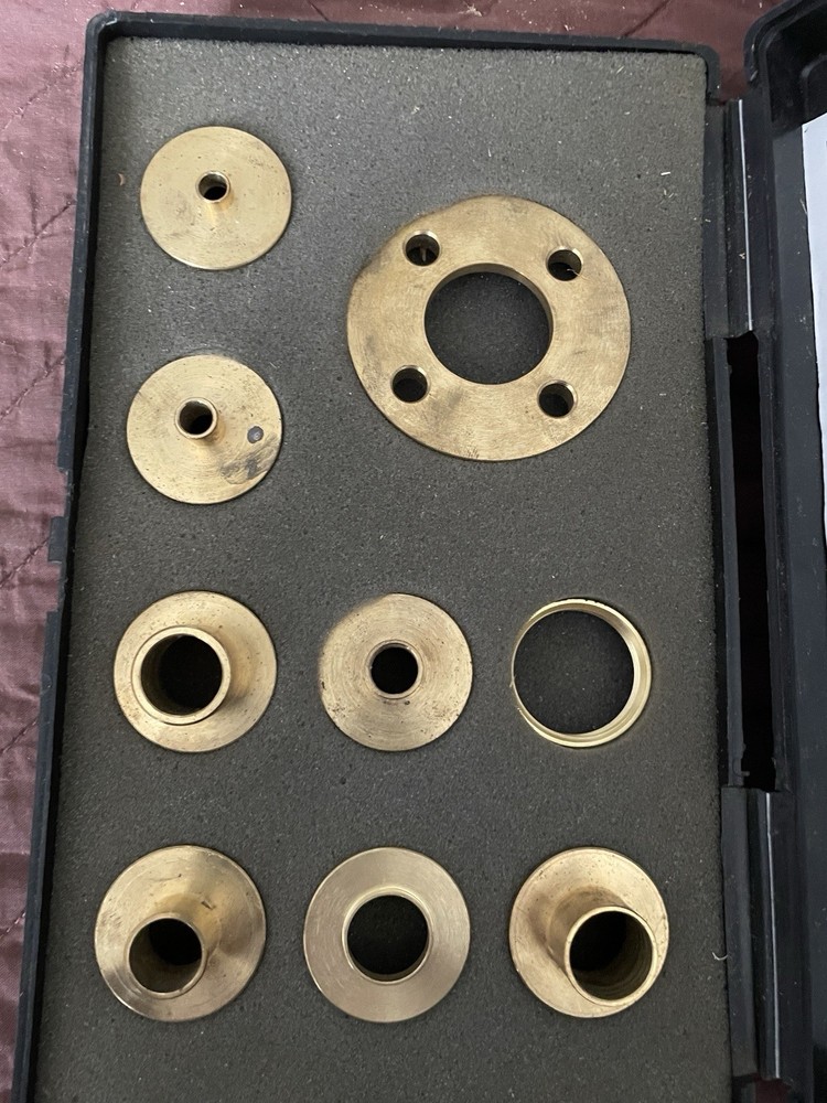 Freud FT2020 Router Template Guide Kit Brass Vintage