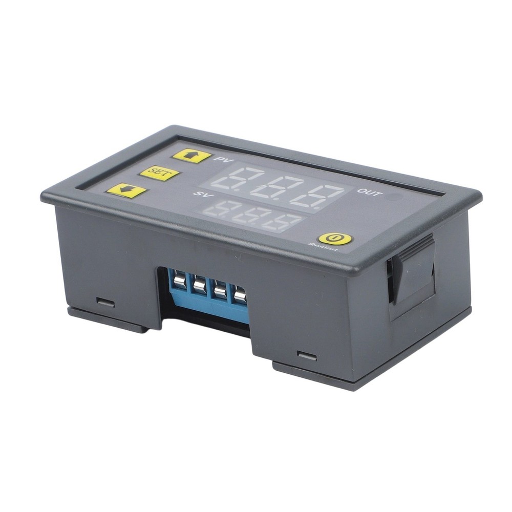 220V Digital Cycle Timer with Flexible Delay Functions and LED Display