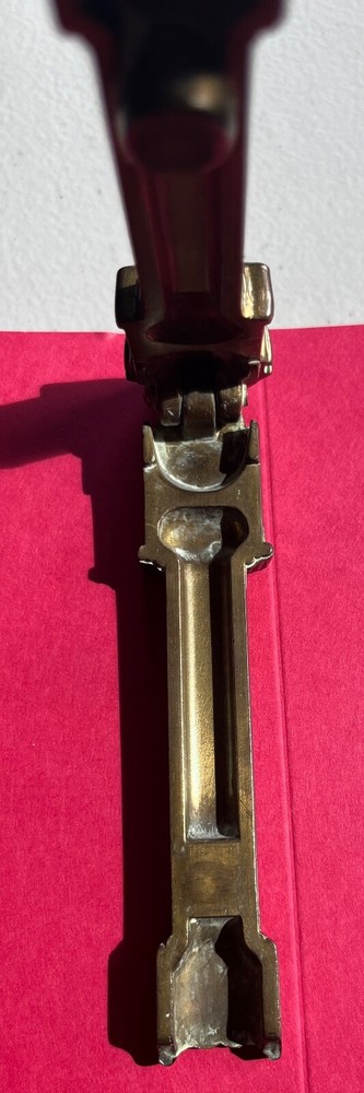 Solid Brass Grandfather Clock Nutcracker, Excellent Condition, No Flaws