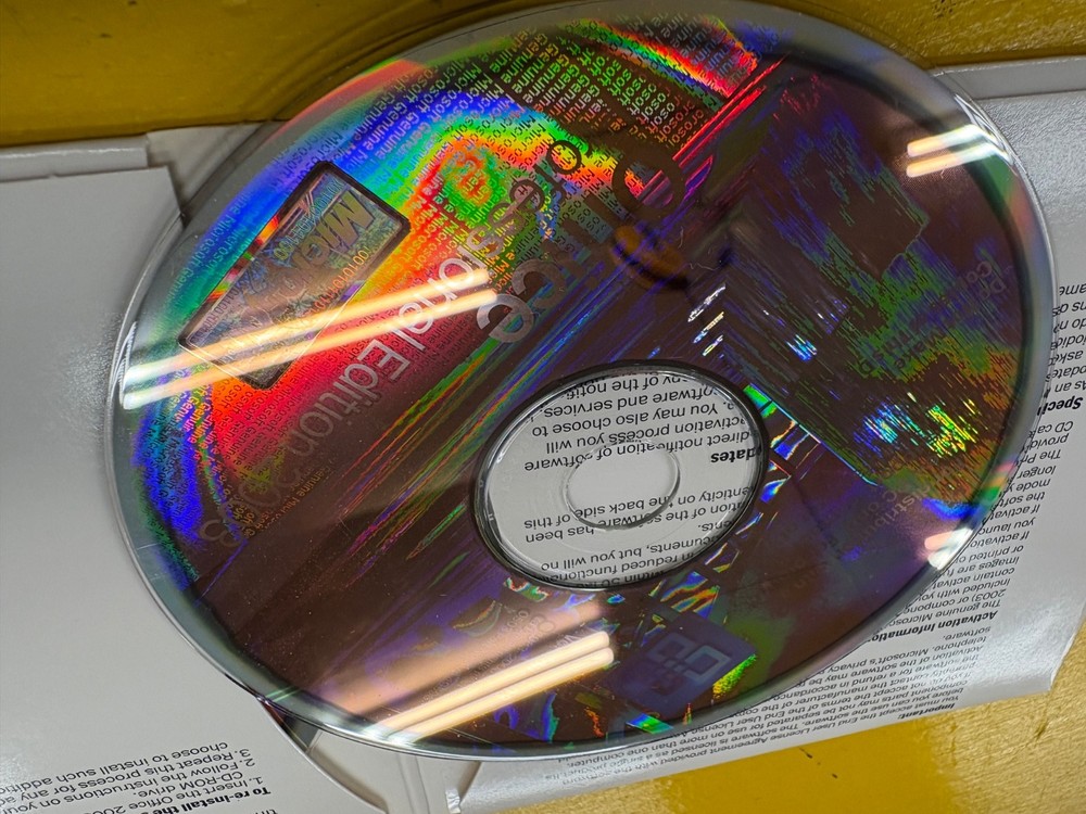 Microsoft Office PRO 2003 software