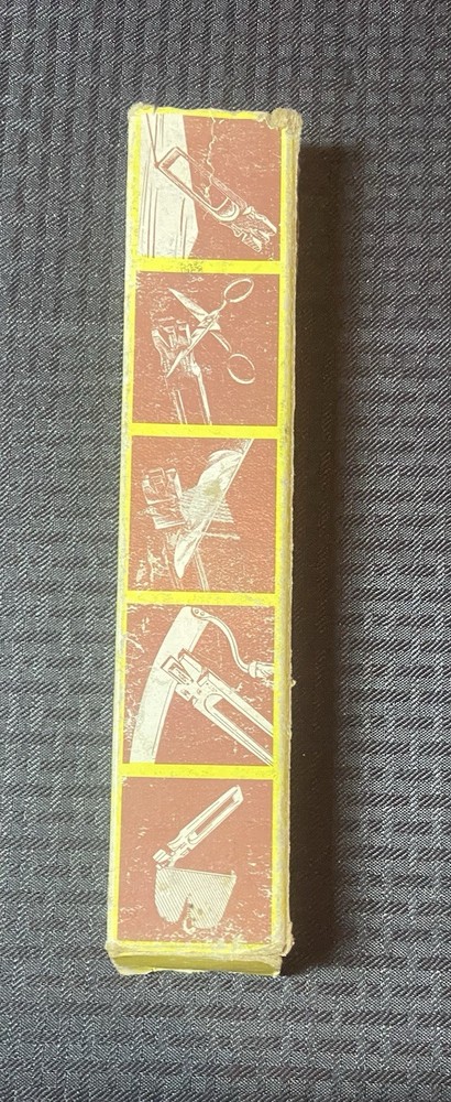 Vintage 1960s Selectool Master Sharpener In Original Box