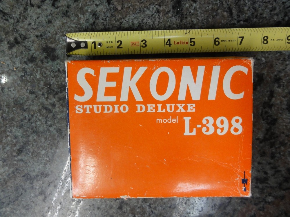 Sekonic Studio Deluxe Model L-398 Light Meter - Box Only