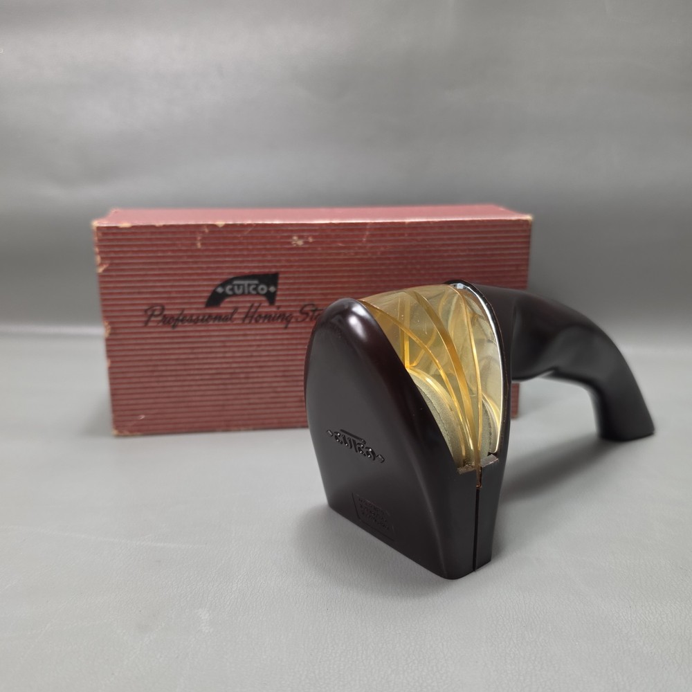 Vintage Cutco Professional Honing Stone Knife Sharpener