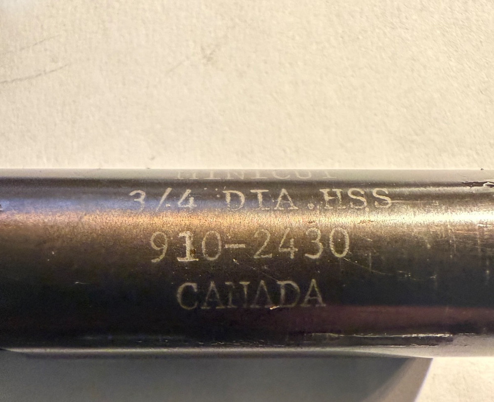Minicut 3/4 910-2430 Hss Endmill
