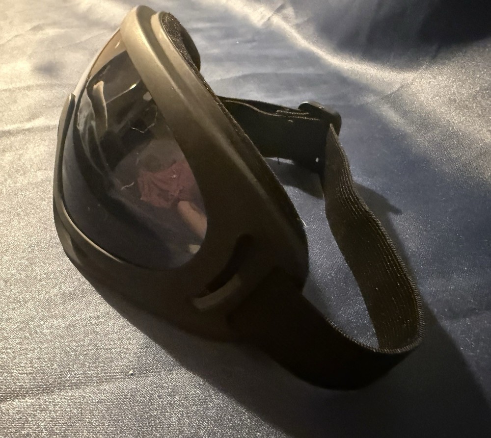 Black Ski Googles 6" for Adults