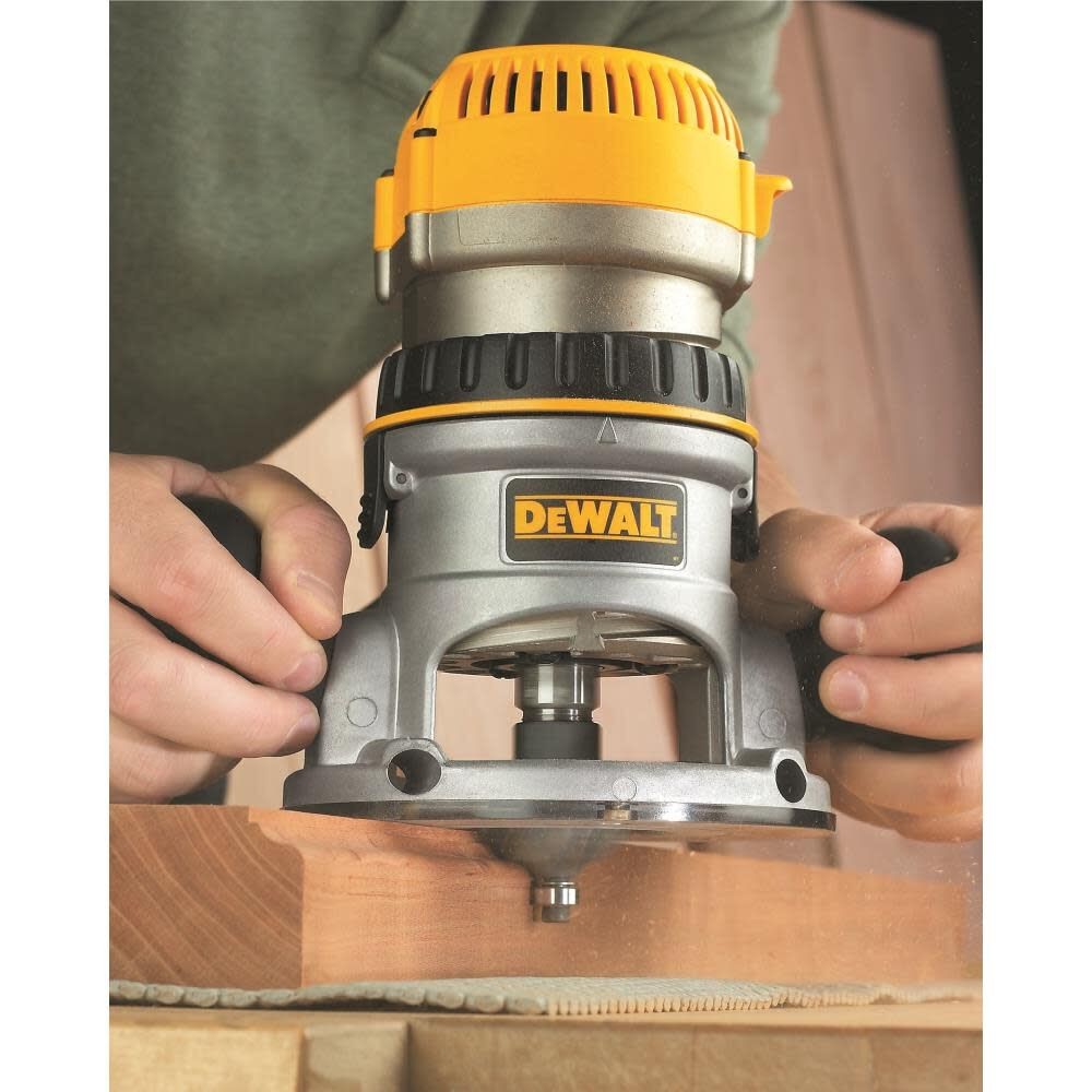 DEWALT 1-3/4 HP (Maximum Motor HP) Fixed Base Router