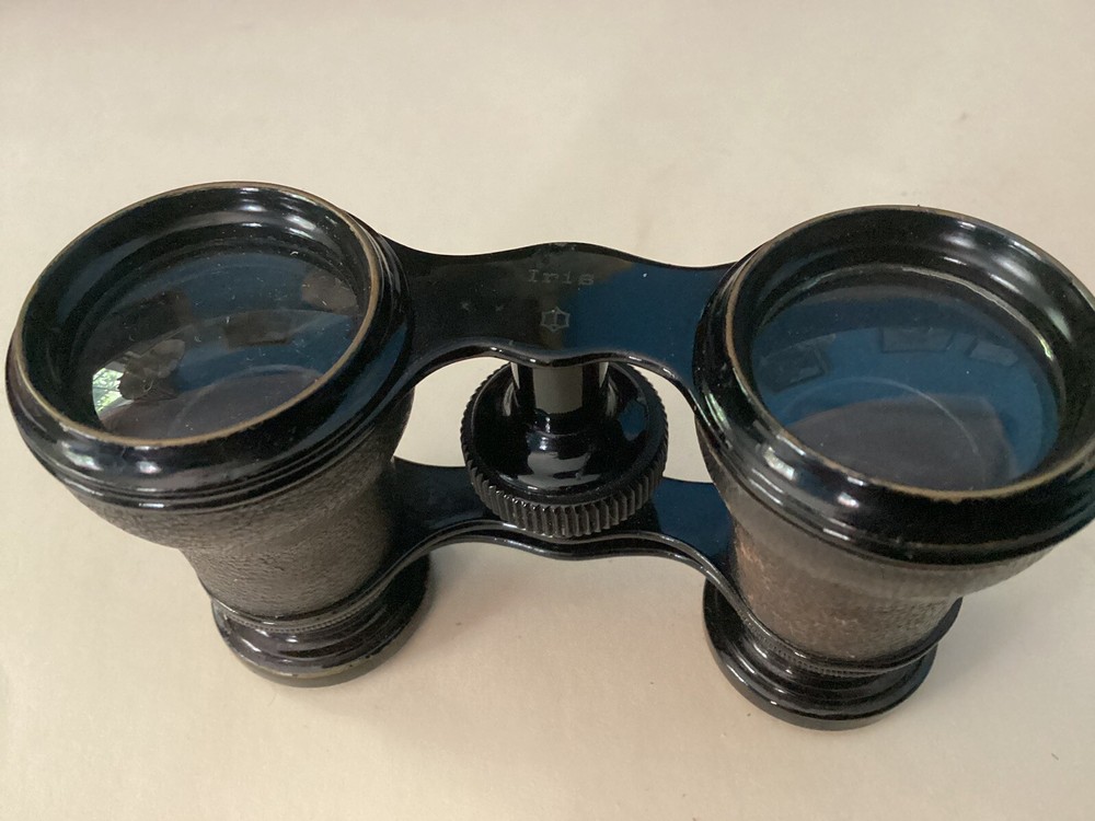Antique Iris Opera Glasses with case
