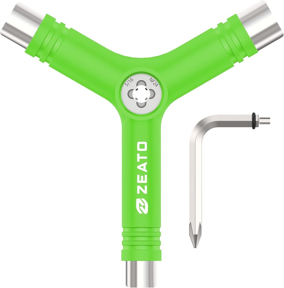 Skate Tool Multi Function T Tool Allen Key Phillips Screwdriver