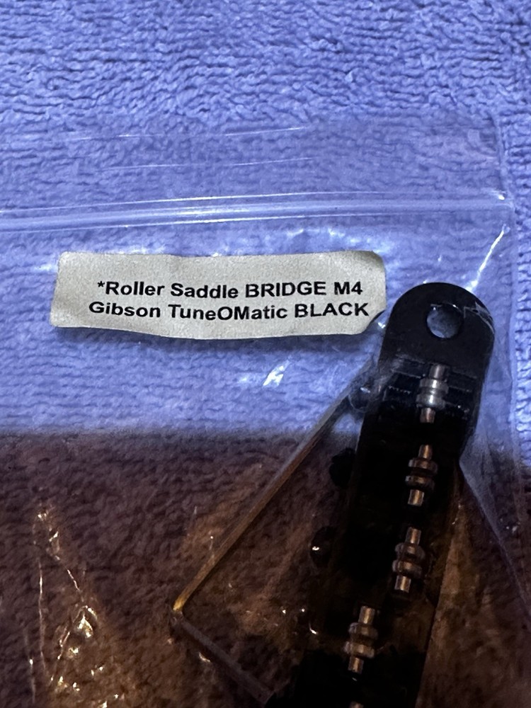 Gibson TOM Roller Saddle Bridge M4: Black