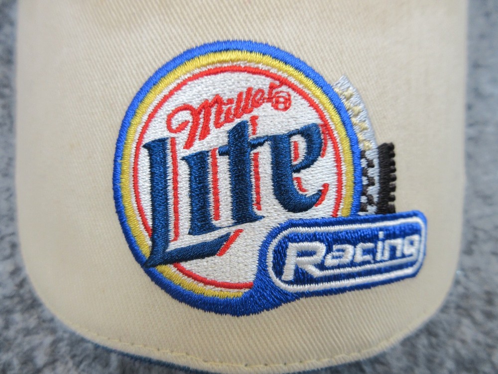 Rusty Wallace Hat Cap Strap Back Beige Nascar Racing Winners Circle