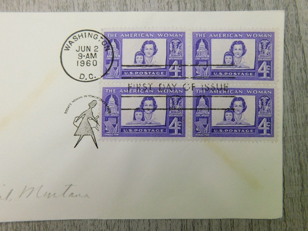 First Day Of Issue Vintage Stamp Envelope Cover