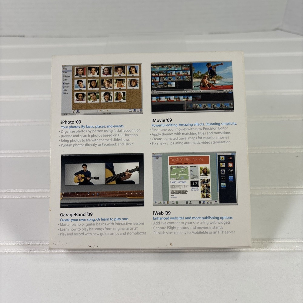 Apple iLife 09 for Mac ILIFE 09 Software