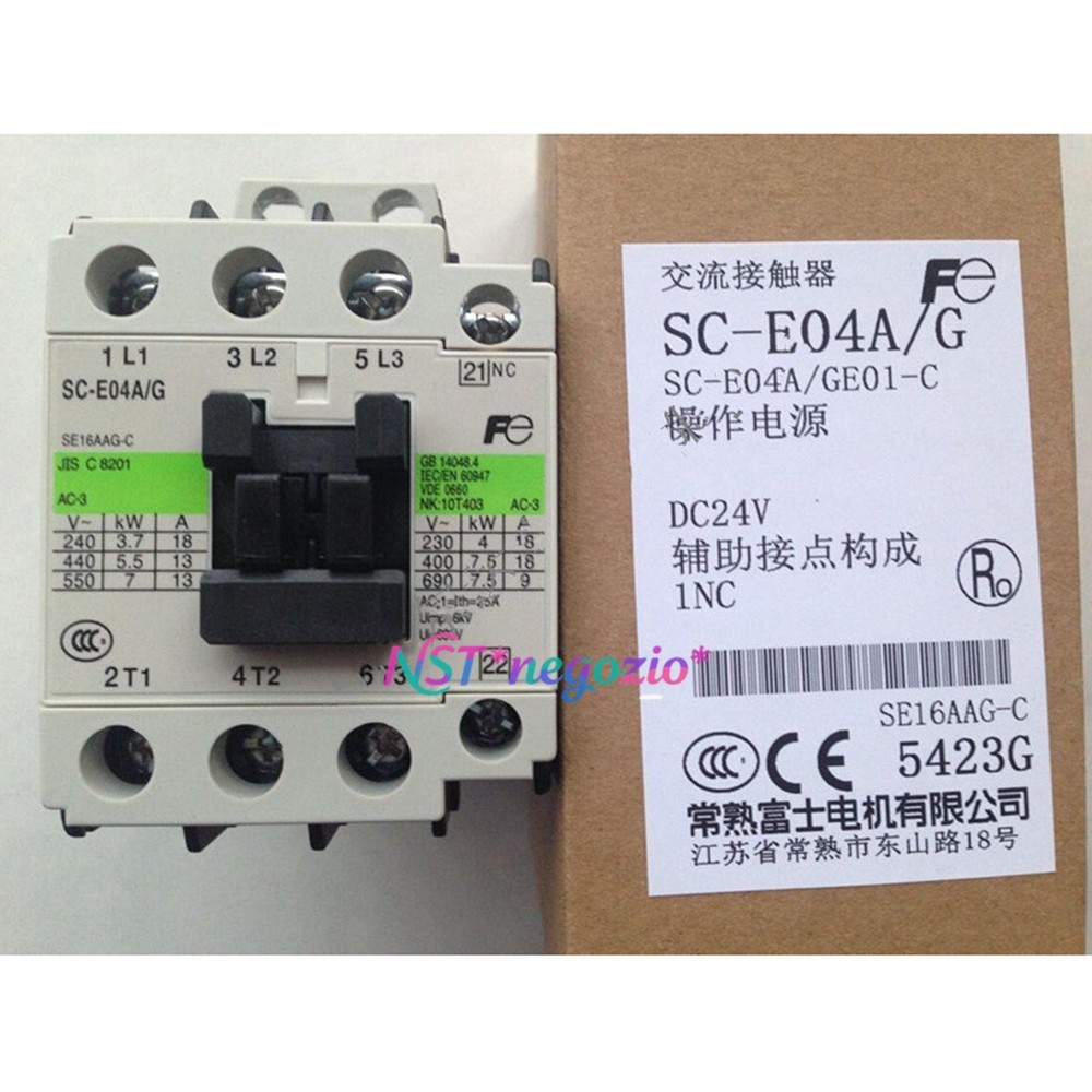 1 Pc. New SC-E04A/G Contactor DC24V