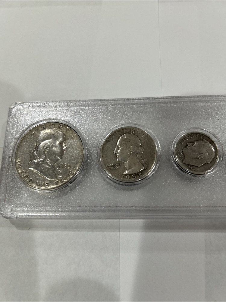 1953 SET -90 % SILVER.