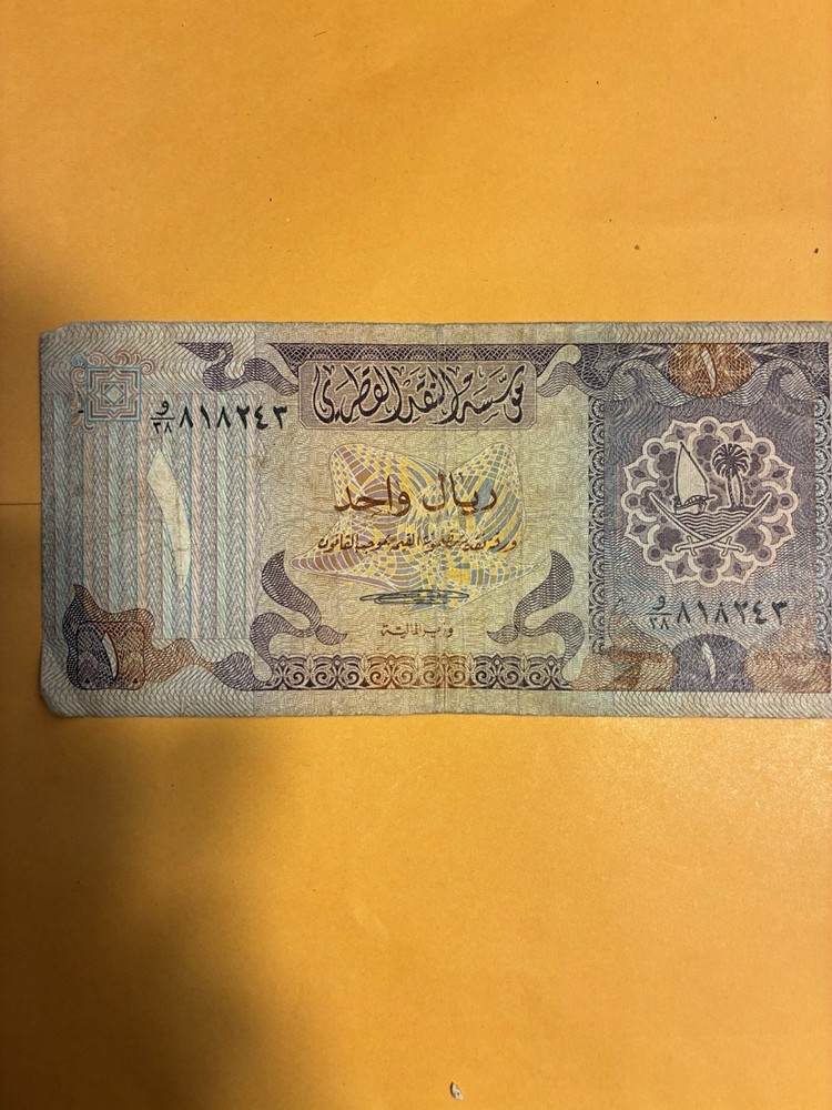 1985 Qatar 1 RIYAL #P-13  UNC