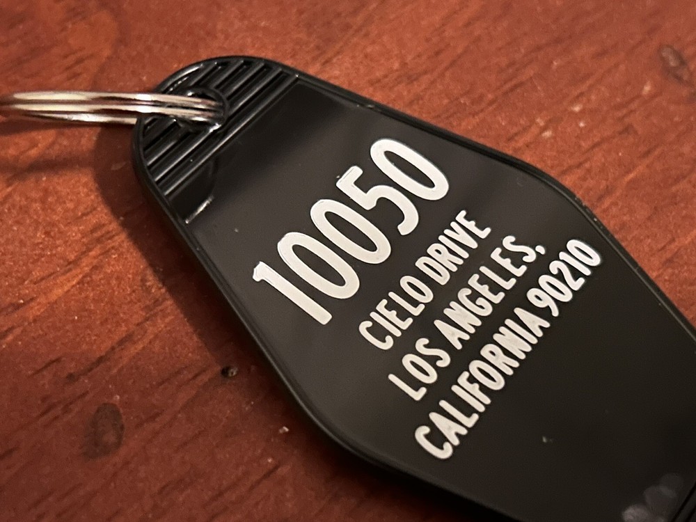 Cielo Drive True Crime Key Tag