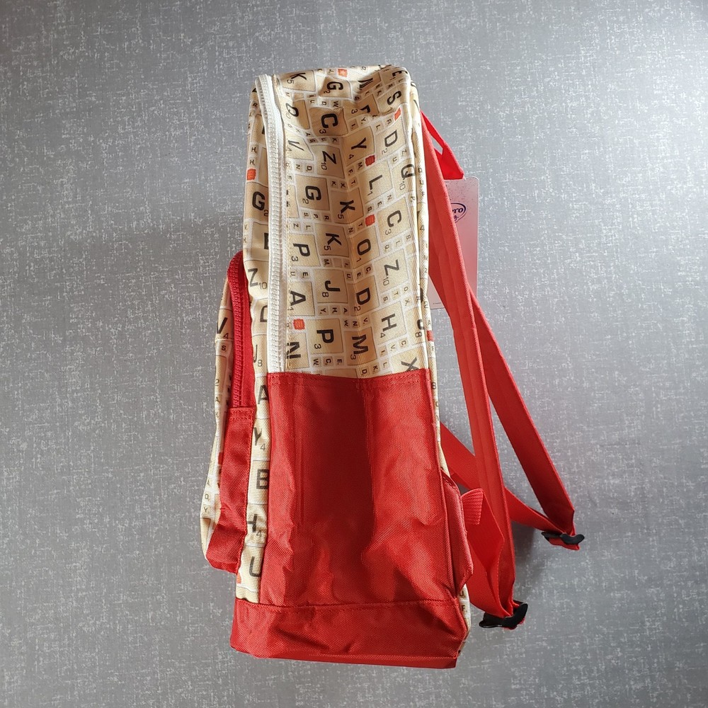 Hasbro Scrabble Game Backpack NWT School Bag Book Bag