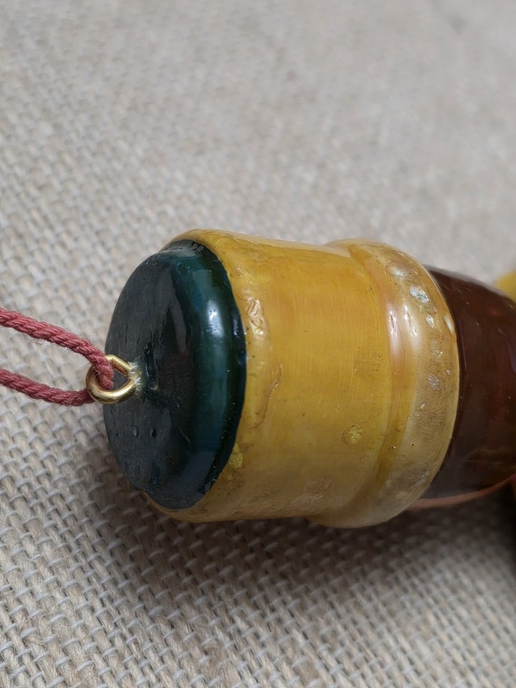 Vintage Wood Toy Nutcracker Soldier Christmas Pull String