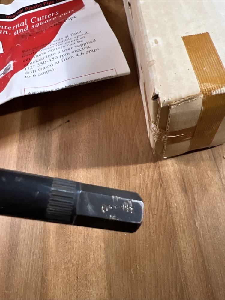 Wheeler -Rex 2” Internal Plastic Pipe Cutter