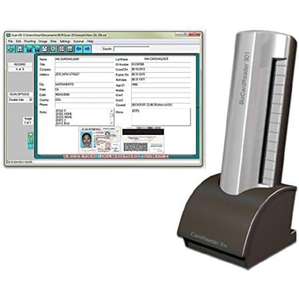 Driver License Scanner with Age Verification for Windows Full Version Scan ID