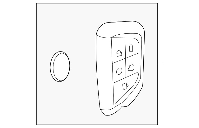 Genuine GM Transmitter 13560906