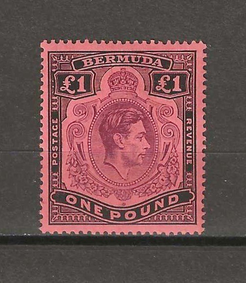 BERMUDA 1938/53 SG 121c CW 16c MINT